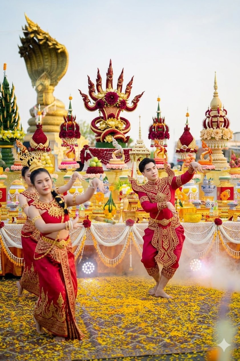 ผลงานพิธีพราหมณ์งานแต่งงาน